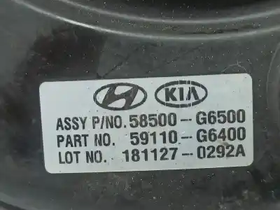 Автозапчастина б/у гальмівний серво для kia picanto (ja) 1.0 cat посилання на oem iam 59110g6400  