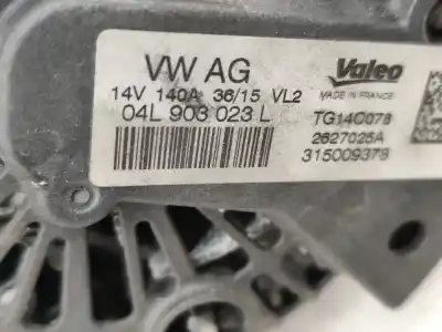 Автозапчастина б/у генератор для seat leon (5f1) 1.6 tdi посилання на oem iam 04l903023l  