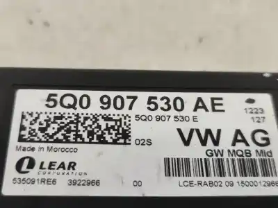 Автозапчасти б/у блок управления двигателем за seat leon (5f1) 1.6 tdi ссылки oem iam 5q0907530ae  