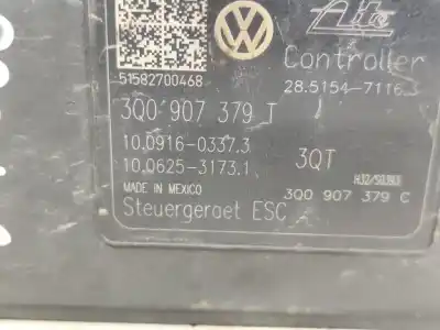 Peça sobressalente para automóvel em segunda mão abs por seat leon (5f1) 1.6 tdi referências oem iam 3q0907379t  