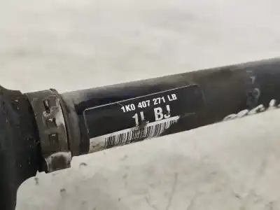 Автозапчасти б/у передняя левая трансмиссия за seat leon (5f1) 1.6 tdi ссылки oem iam 1k0407271lb  