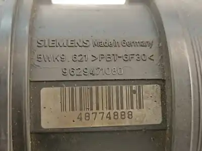 Автозапчасти б/у расходомер воздуха за peugeot 406 break (8e/f) 2.0 hdi 110 ссылки oem iam 9629471080  