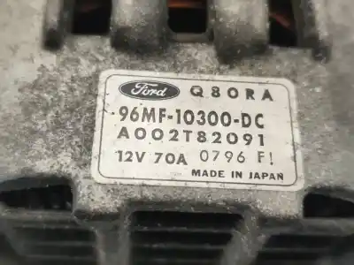 Second-hand car spare part alternator for ford fiesta iv (ja_, jb_) 1.25 i 16v oem iam references 96mf10300dc  