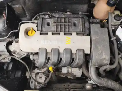 Автозапчастина б/у двигун комплект для renault clio ii (bb0/1/2_, cb0/1/2_) 1.2 16v (bb05. bb0w. bb11. bb27. bb2t. bb2u. bb2v. cb05.... gasolina 2002 5p посилання на oem iam d4f712