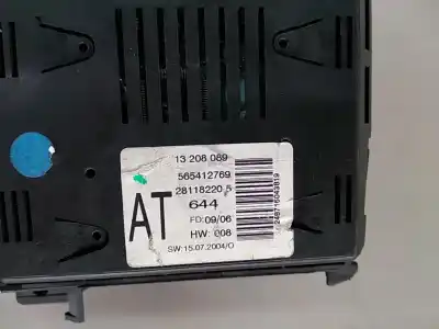 Автозапчастина б/у багатофункційний дисплей для opel astra h gtc (a04) 1.3 cdti (l08) посилання на oem iam 13208089  