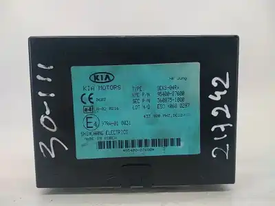 Peça sobressalente para automóvel em segunda mão módulo de confort / bsi /bcm por kia picanto (ba) 1.1 crdi gasóleo 2008 5p referências oem iam 9540007600