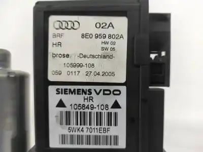 Second-hand car spare part rear right window motor for audi a4 b7 avant (8ed) 2.0 tdi oem iam references 8e959802a   Second-hand car spare part rear right window motor for audi a4 b7 avant (8ed) 2.0 tdi oem iam references 8e959802a