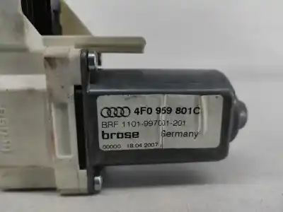 Автозапчастина б/у двиг скла задне ліво для audi a6 c6 avant (4f5) 3.0 tdi quattro посилання на oem iam 4f0959801c  