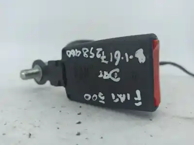 Peça sobressalente para automóvel em segunda mão chicote / encaixe cinto segurança dianteiro direito por fiat 500 (312_) 1.3 d multijet (312axb1a) referências oem iam 