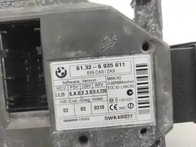 Second-hand car spare part wheel lock column for bmw 7 (e65, e66, e67) 730 i li oem iam references 61326935611  