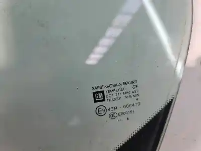 Second-hand car spare part rear left glass window for opel corsa e (x15) 1.3 cdti (08 68) oem iam references 43r000479  