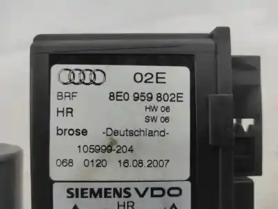 Автозапчасти б/у мотор заднего правого стекла за audi a4 b7 (8ec) 1.9 tdi ссылки oem iam 8e0959802e  