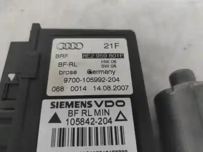 Second-hand car spare part left front window motor for audi a4 b7 (8ec) 1.9 tdi oem iam references 8e2959801f  