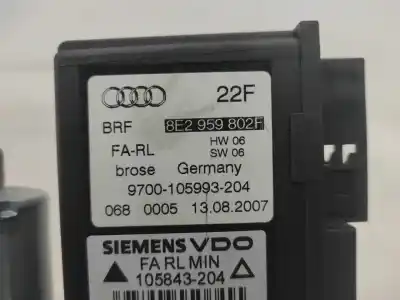 Автозапчастина б/у двигатель переднього правого скла для audi a4 b7 (8ec) 1.9 tdi посилання на oem iam 8e2959802f  