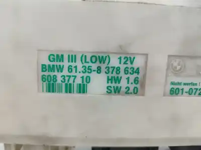 Pezzo di ricambio per auto di seconda mano modulo comfort per bmw 5 touring (e39) 420 gasóleo 1997 5p riferimenti oem iam 61358378634  