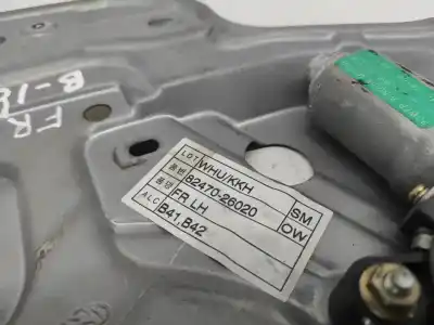 Second-hand car spare part driver left window regulator for hyundai santa fe (sm) 2.7 v6 cat oem iam references 8247026020  