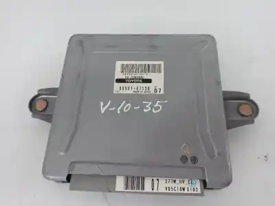 Автозапчасти б/у электронный модуль за toyota prius hatchback (_w2_) 1.5 hybrid (nhw20_) ссылки oem iam 8998147130