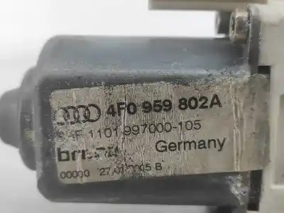 Second-hand car spare part rear right window motor for audi a6 c6 (4f2) 2.0 tdi oem iam references 4f0959802a  