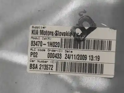 Автозапчасти б/у регулятор стекла заднего левого за kia ceed sw (ed) 1.4 ссылки oem iam   