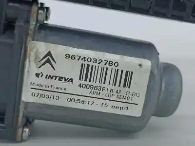 Second-hand car spare part left front window motor for citroen c4 picasso i monospace (ud_) 1.6 hdi oem iam references 9674032780  