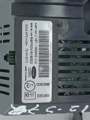 Автозапчасти б/у многофункциональный дисплей за ford b-max (jk) 1.0 ecoboost ссылки oem iam c1bt18b955cg  