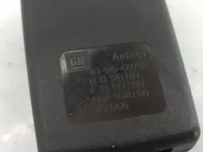 Peça sobressalente para automóvel em segunda mão chicote / encaixe cinto segurança traseiro direito por opel astra h gtc (a04) 1.7 cdti (l08) referências oem iam 602962800  