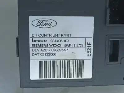 İkinci el araba yedek parçası sag ön cam motoru için ford focus ii (da_, hcp, dp) 1.6 tdci oem iam referansları 0130822214  