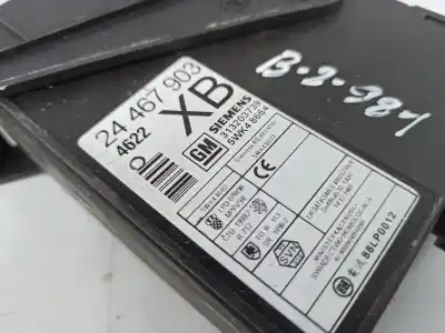 Peça sobressalente para automóvel em segunda mão módulo de confort / bsi /bcm por opel corsa c (x01) 1.2 (f08 f68) referências oem iam 24467903  