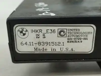 Second-hand car spare part comfort module for bmw 3 (e36) 316 i oem iam references 641183915121  