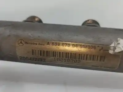 Автозапчастина б/у рампа инжектора для mitsubishi colt vi (z3_a, z2_a) 1.5 di-d (z39a) посилання на oem iam a6390700495  