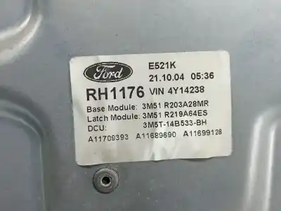Pezzo di ricambio per auto di seconda mano alzacristalli anteriore destro per ford focus c-max (dm2) 2.0 tdci riferimenti oem iam 3m51r203a28mr  