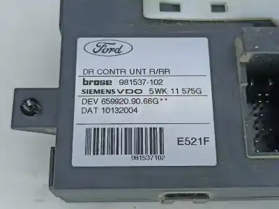 Second-hand car spare part rear right window motor for ford focus c-max (dm2) 2.0 tdci oem iam references 981537102  