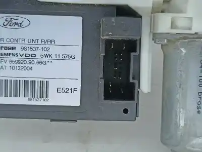 Second-hand car spare part rear right window motor for ford focus c-max (dm2) 2.0 tdci oem iam references 981537102  