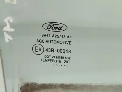 Second-hand car spare part rear left door window glass for ford fiesta vi (cb1, ccn) 1.4 tdci oem iam references 8a61a25713a  
