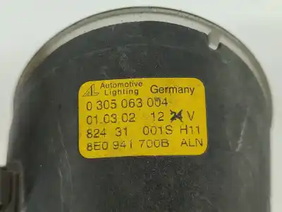 Автозапчастина б/у правий протитуман для audi a4 b6 avant (8e5) 1.9 tdi посилання на oem iam 0305063004  