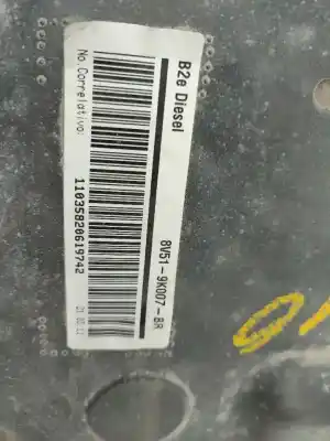 Автозапчастина б/у паливний бак для ford fiesta vi (cb1, ccn) 1.4 tdci посилання на oem iam 8v519k007  