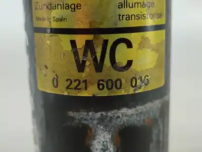 Peça sobressalente para automóvel em segunda mão bobina de ignição por opel corsa a tr (s83) 1.3 s (f11. m11. f19. m19) referências oem iam 0221600016  