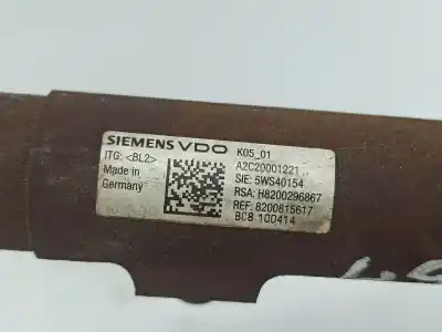 Автозапчастина б/у рампа инжектора для renault megane ii break (km0/1_) 1.5 dci (km02. km13) gasóleo 2004 5p посилання на oem iam 8200815617  