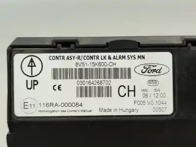 Second-hand car spare part comfort module for ford fiesta vi (cb1, ccn) 1.4 tdci oem iam references 8v5115k600ch  