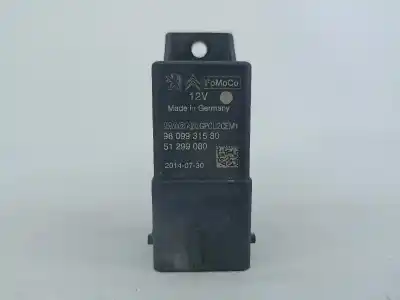 Second-hand car spare part glow plug for ford fiesta vi (cb1, ccn) 1.4 tdci oem iam references 9809931580