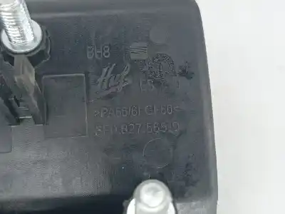 Second-hand car spare part tailgate back door handle for seat leon (5f1) 1.5 tgi oem iam references 5f0827565d  