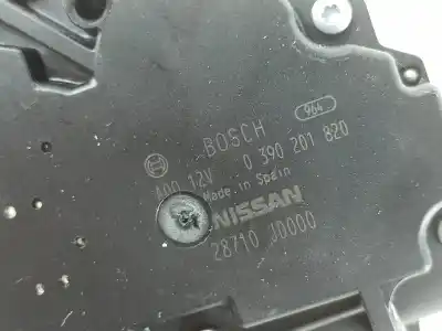 Peça sobressalente para automóvel em segunda mão motor do limpador traseiro por nissan qashqai / qashqai +2 i (j10, nj10, jj10e) 1.5 dci referências oem iam 0390201820  