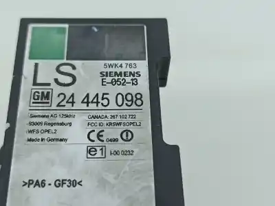 Second-hand car spare part start/stop control unit for opel corsa c (x01) 1.2 (f08 f68) oem iam references 24445098  