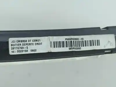 Second-hand car spare part multifunction display for citroen c4 picasso i monospace (ud_) 2.0 hdi 138 oem iam references 9658592680  
