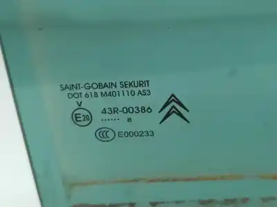 Автозапчастина б/у вікно задне ліве для citroen c4 picasso i monospace (ud_) 2.0 hdi 138 посилання на oem iam 43r00386  
