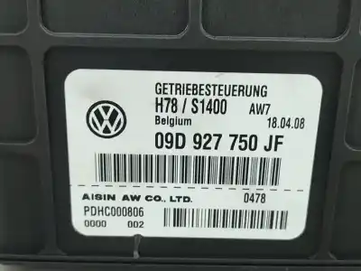 Second-hand car spare part automatic gearbox control unit for audi q7 (4l) 3.0 tdi oem iam references 09d927750jf  