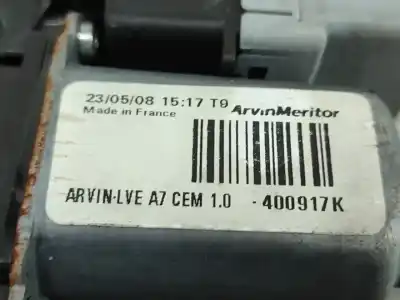Автозапчасти б/у мотор заднего левого стекла за peugeot 207 (wa_, wc_) 1.6 hdi ссылки oem iam 400917k  