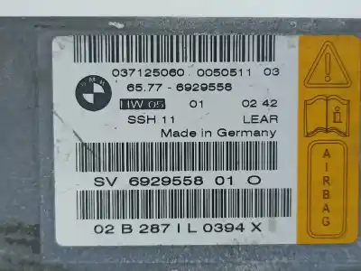 Second-hand car spare part airbag control unit for bmw 7 (e65, e66, e67) 730 d oem iam references 65776929558  