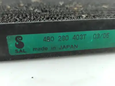 Second-hand car spare part heating / air conditioning radiator for audi a6 c5 (4b2, 4b4) 1.9 tdi oem iam references 4b0260403t  