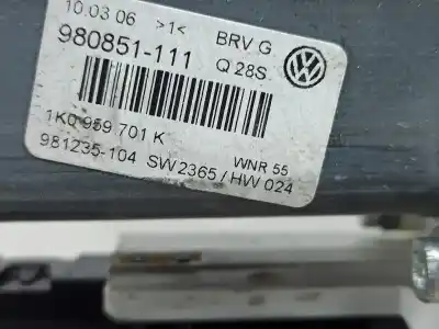 Автозапчасти б/у мотор переднего левого стекла за volkswagen passat variant (3c5) 2.0 tdi ссылки oem iam 1k0959701k  